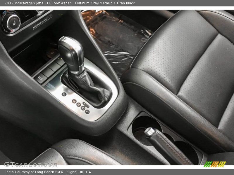 Platinum Gray Metallic / Titan Black 2012 Volkswagen Jetta TDI SportWagen