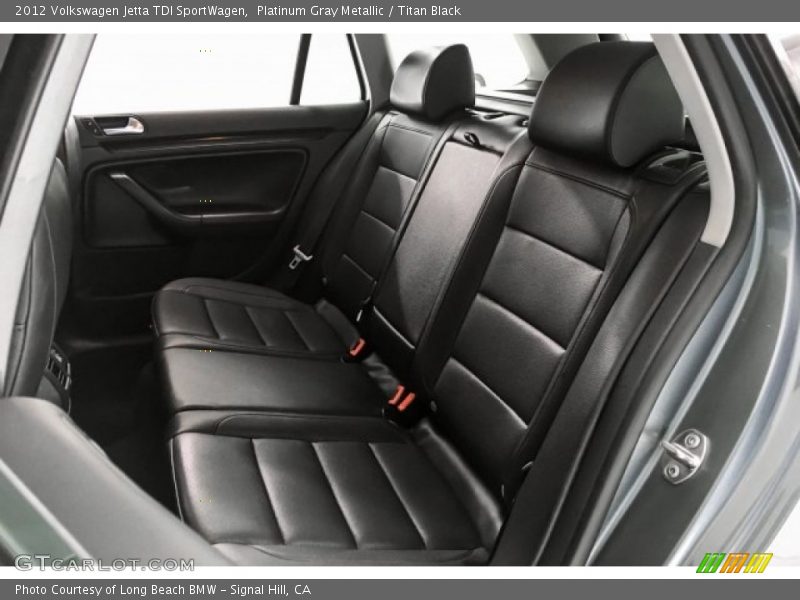 Platinum Gray Metallic / Titan Black 2012 Volkswagen Jetta TDI SportWagen