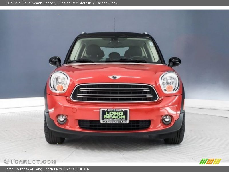 Blazing Red Metallic / Carbon Black 2015 Mini Countryman Cooper
