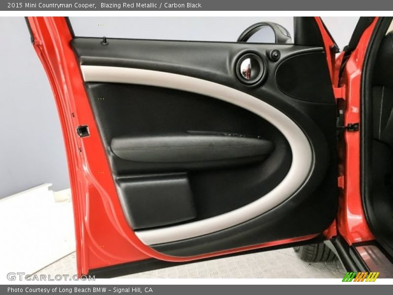 Blazing Red Metallic / Carbon Black 2015 Mini Countryman Cooper