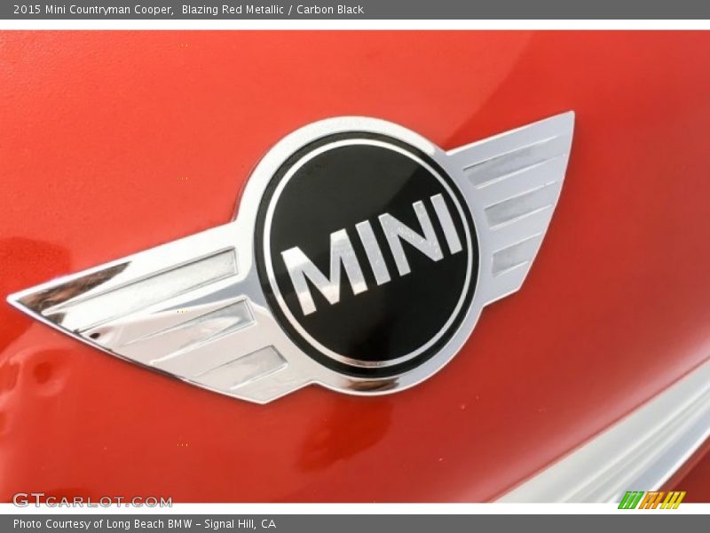 Blazing Red Metallic / Carbon Black 2015 Mini Countryman Cooper