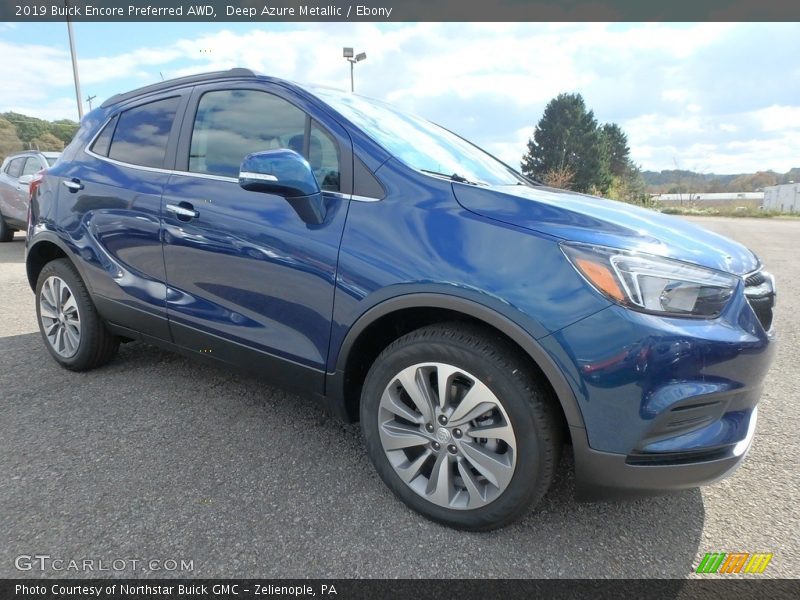 Deep Azure Metallic / Ebony 2019 Buick Encore Preferred AWD