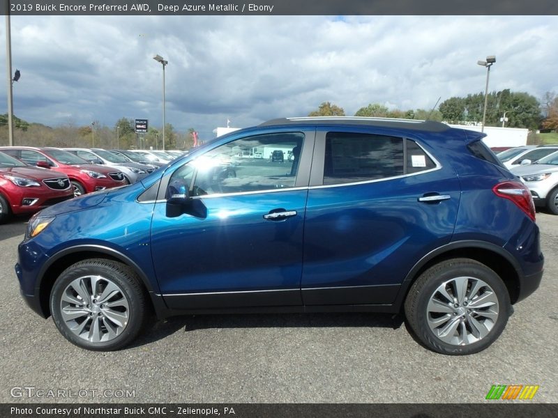 Deep Azure Metallic / Ebony 2019 Buick Encore Preferred AWD