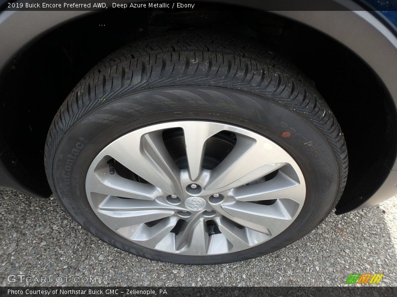Deep Azure Metallic / Ebony 2019 Buick Encore Preferred AWD