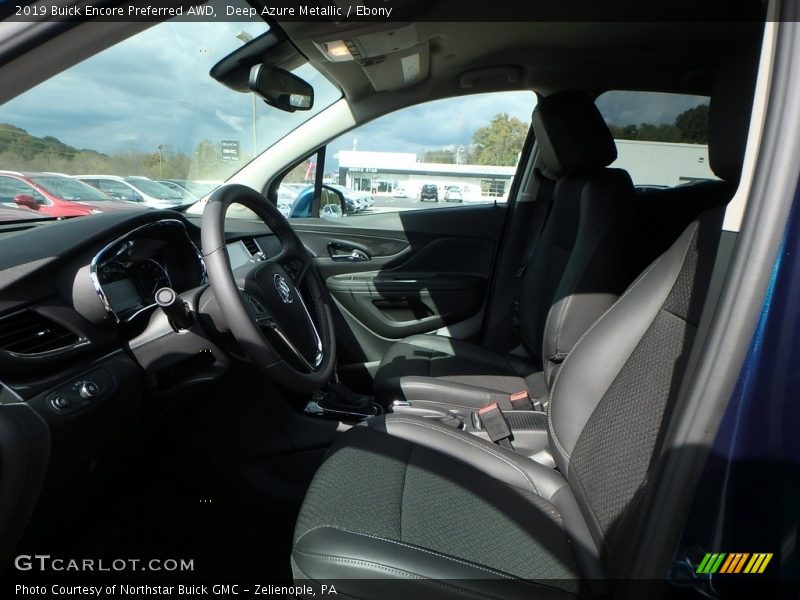 Deep Azure Metallic / Ebony 2019 Buick Encore Preferred AWD