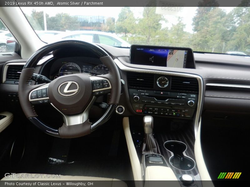 Dashboard of 2019 RX 450h AWD