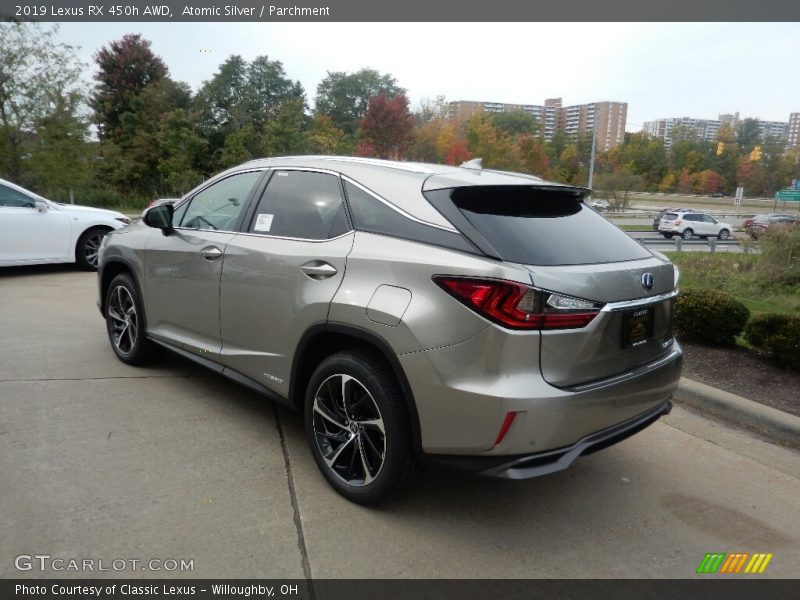  2019 RX 450h AWD Atomic Silver