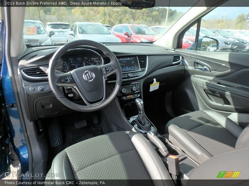 Deep Azure Metallic / Ebony 2019 Buick Encore Preferred AWD