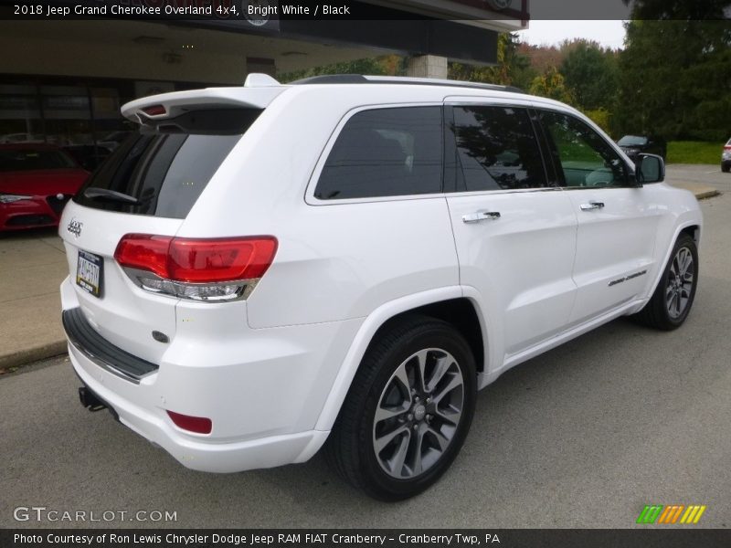 Bright White / Black 2018 Jeep Grand Cherokee Overland 4x4