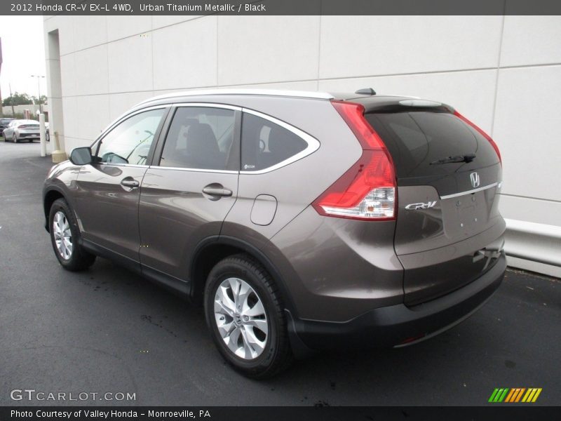 Urban Titanium Metallic / Black 2012 Honda CR-V EX-L 4WD