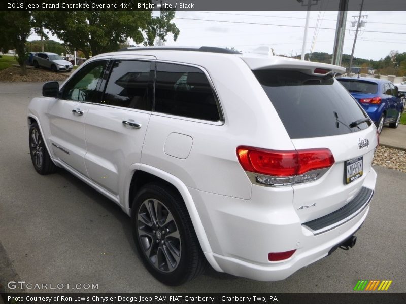 Bright White / Black 2018 Jeep Grand Cherokee Overland 4x4