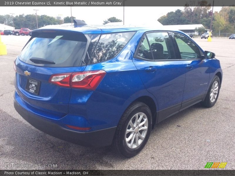 Kinetic Blue Metallic / Medium Ash Gray 2019 Chevrolet Equinox LS
