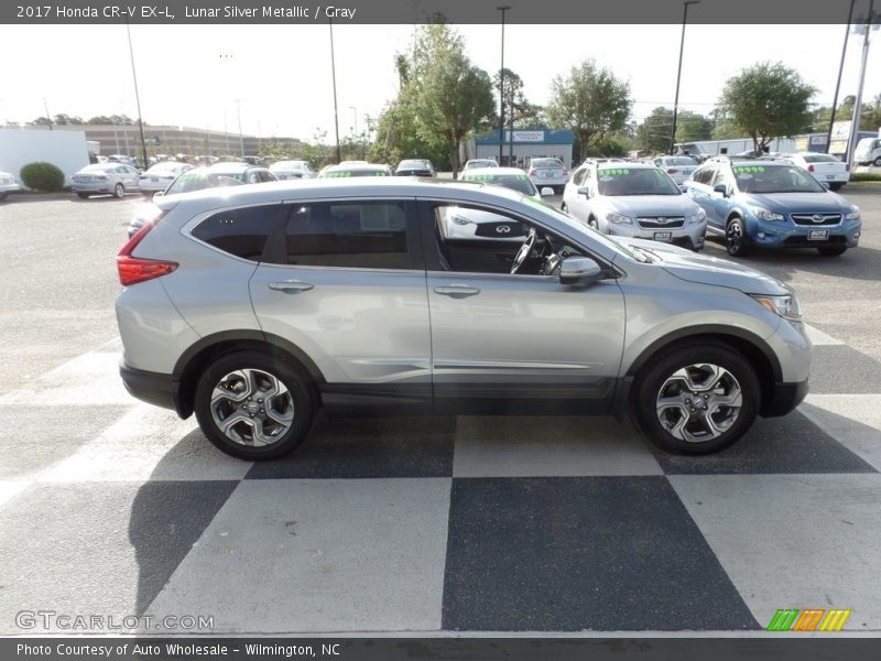 Lunar Silver Metallic / Gray 2017 Honda CR-V EX-L