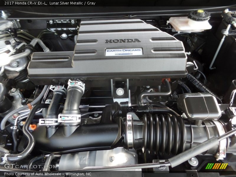 Lunar Silver Metallic / Gray 2017 Honda CR-V EX-L