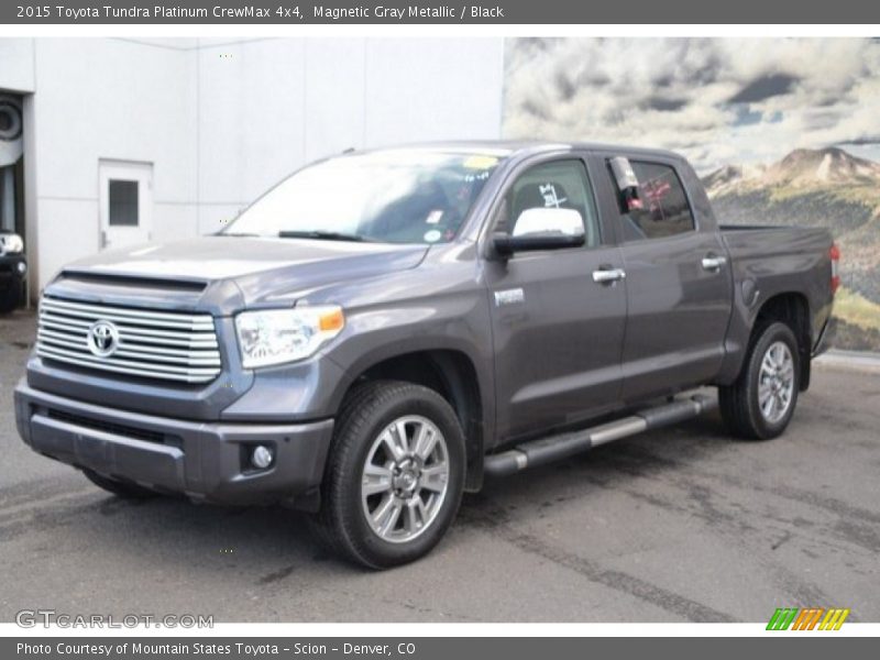 Magnetic Gray Metallic / Black 2015 Toyota Tundra Platinum CrewMax 4x4
