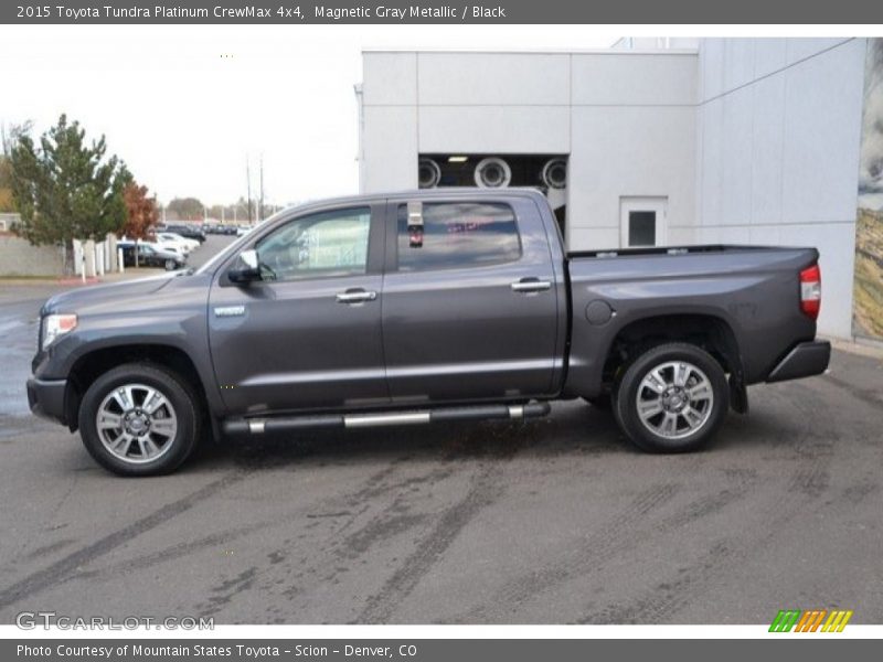 Magnetic Gray Metallic / Black 2015 Toyota Tundra Platinum CrewMax 4x4