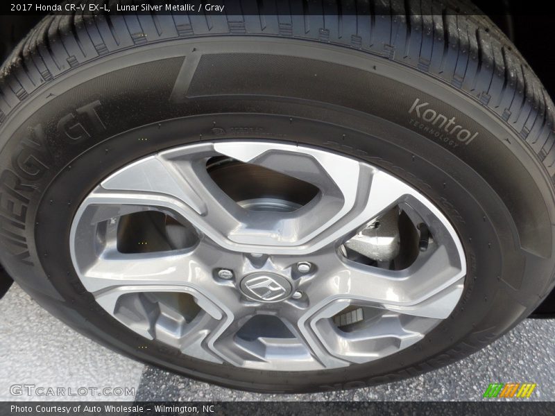 Lunar Silver Metallic / Gray 2017 Honda CR-V EX-L