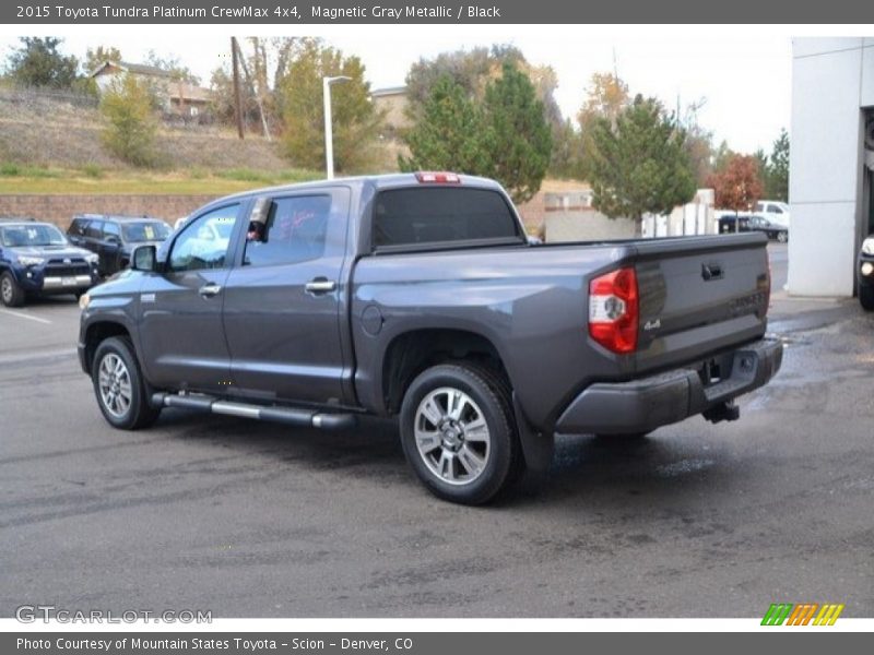 Magnetic Gray Metallic / Black 2015 Toyota Tundra Platinum CrewMax 4x4