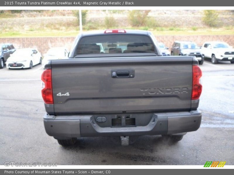 Magnetic Gray Metallic / Black 2015 Toyota Tundra Platinum CrewMax 4x4
