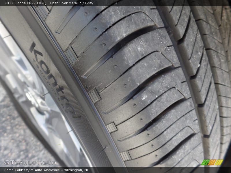 Lunar Silver Metallic / Gray 2017 Honda CR-V EX-L