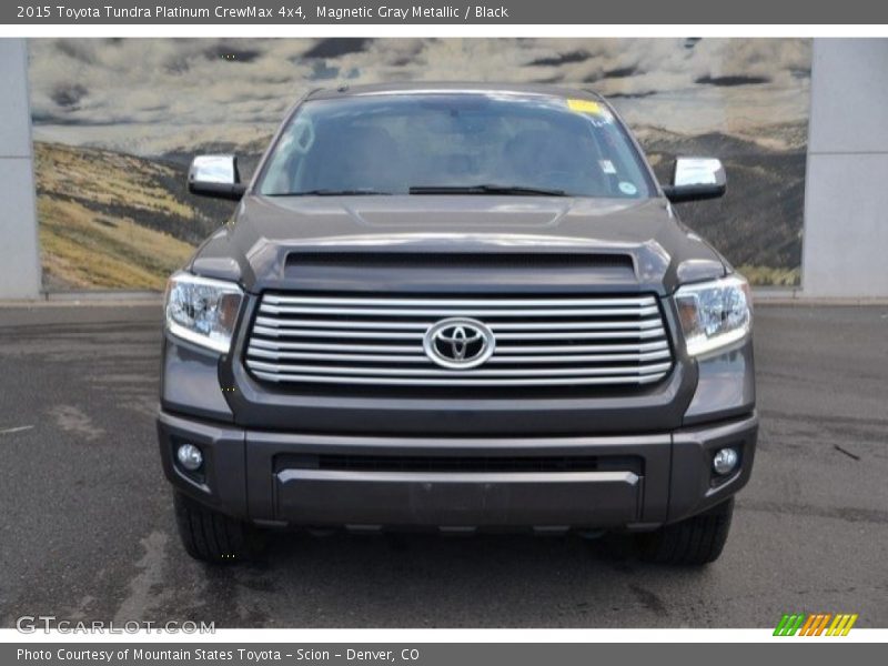 Magnetic Gray Metallic / Black 2015 Toyota Tundra Platinum CrewMax 4x4