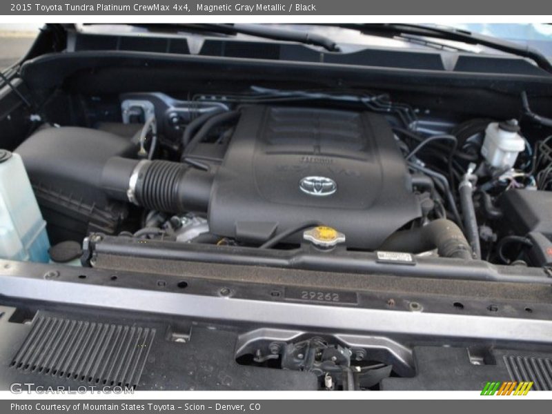 Magnetic Gray Metallic / Black 2015 Toyota Tundra Platinum CrewMax 4x4