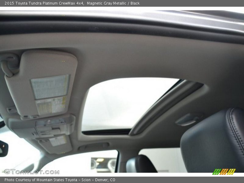 Magnetic Gray Metallic / Black 2015 Toyota Tundra Platinum CrewMax 4x4