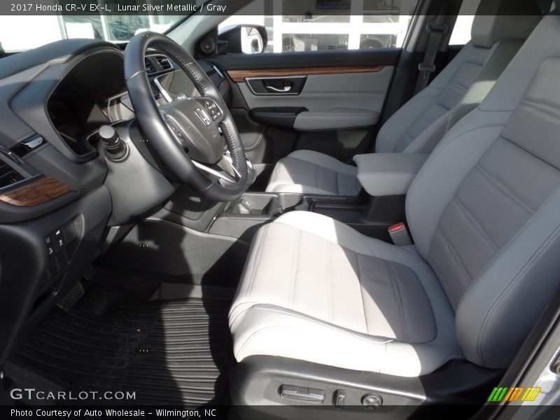 Lunar Silver Metallic / Gray 2017 Honda CR-V EX-L