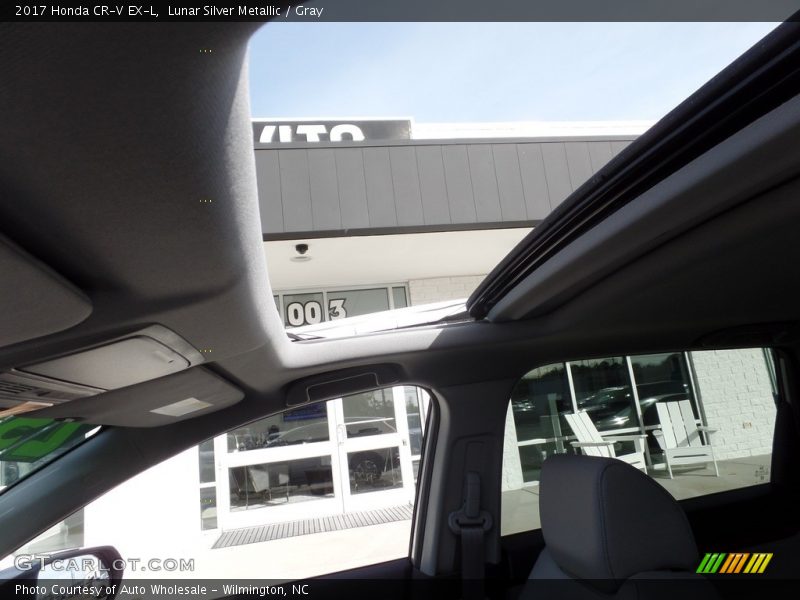 Lunar Silver Metallic / Gray 2017 Honda CR-V EX-L