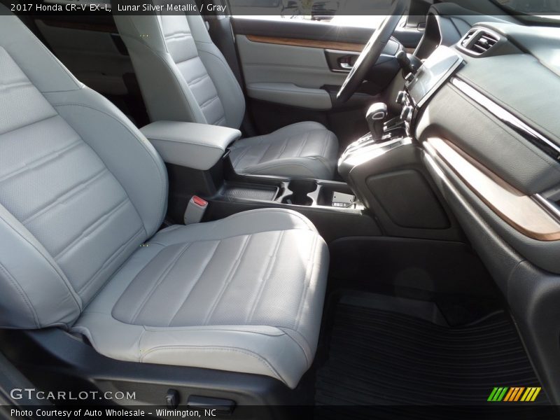 Lunar Silver Metallic / Gray 2017 Honda CR-V EX-L
