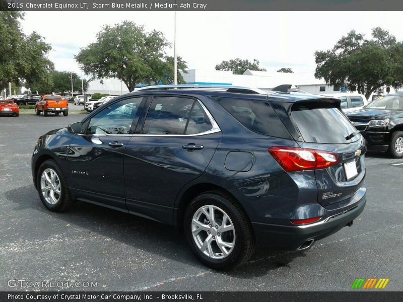 Storm Blue Metallic / Medium Ash Gray 2019 Chevrolet Equinox LT