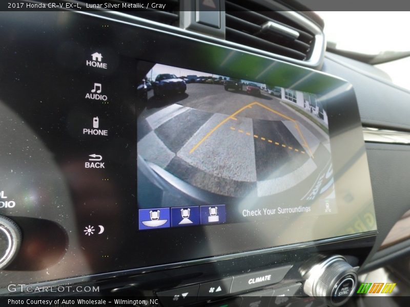 Lunar Silver Metallic / Gray 2017 Honda CR-V EX-L