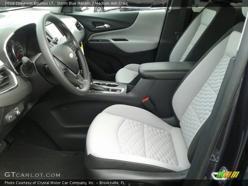 Storm Blue Metallic / Medium Ash Gray 2019 Chevrolet Equinox LT