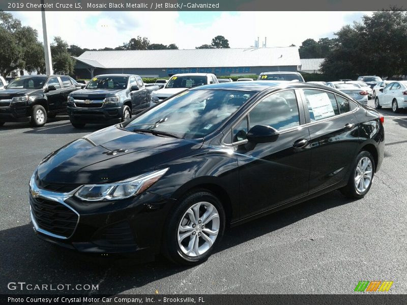 Mosaic Black Metallic / Jet Black/­Galvanized 2019 Chevrolet Cruze LS