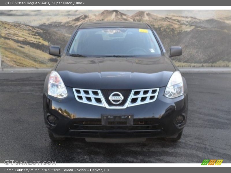 Super Black / Black 2013 Nissan Rogue S AWD