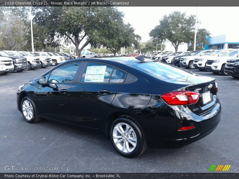Mosaic Black Metallic / Jet Black/­Galvanized 2019 Chevrolet Cruze LS
