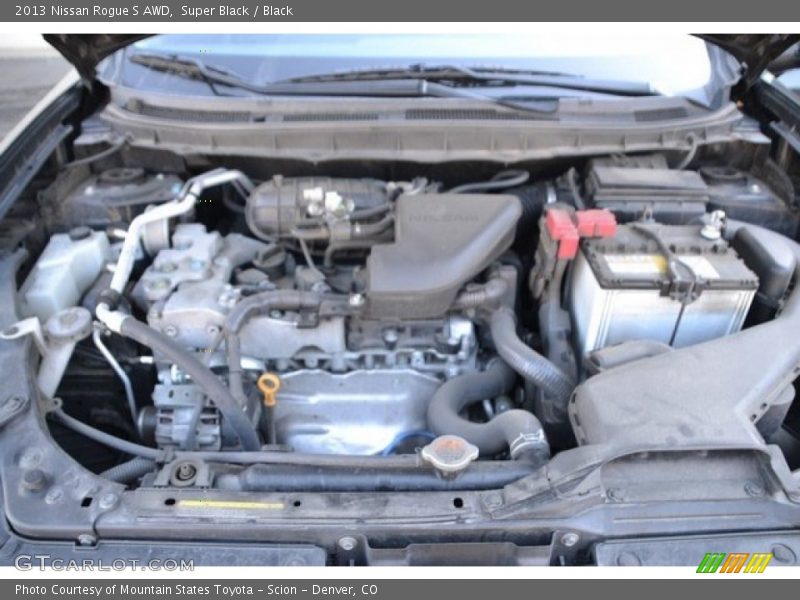 Super Black / Black 2013 Nissan Rogue S AWD