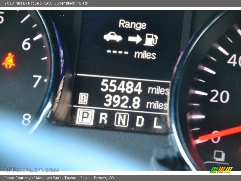Super Black / Black 2013 Nissan Rogue S AWD