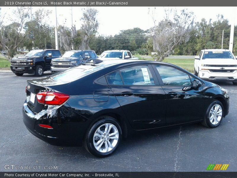 Mosaic Black Metallic / Jet Black/­Galvanized 2019 Chevrolet Cruze LS