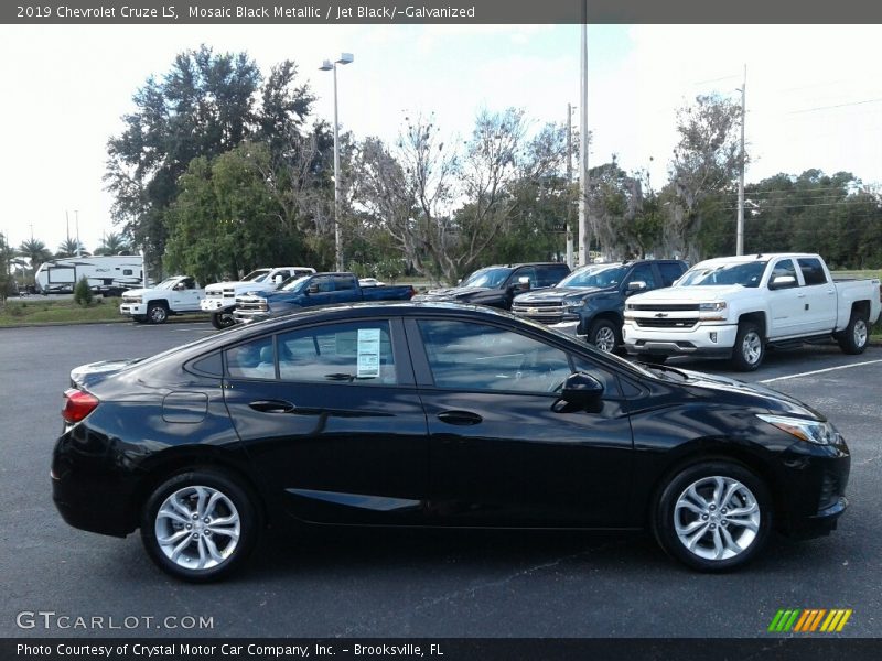 Mosaic Black Metallic / Jet Black/­Galvanized 2019 Chevrolet Cruze LS