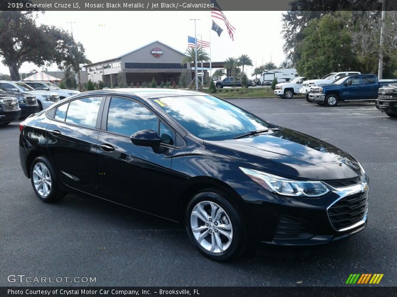 Mosaic Black Metallic / Jet Black/­Galvanized 2019 Chevrolet Cruze LS