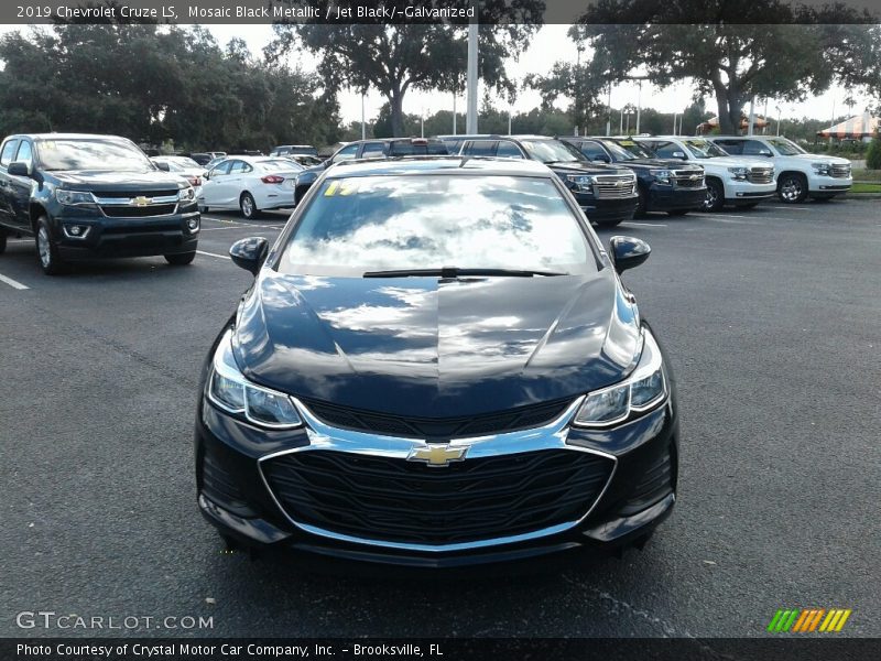 Mosaic Black Metallic / Jet Black/­Galvanized 2019 Chevrolet Cruze LS
