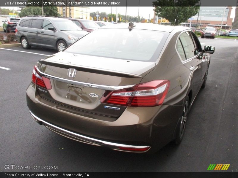 Mandarin Gold Metallic / Black 2017 Honda Accord Hybrid Sedan