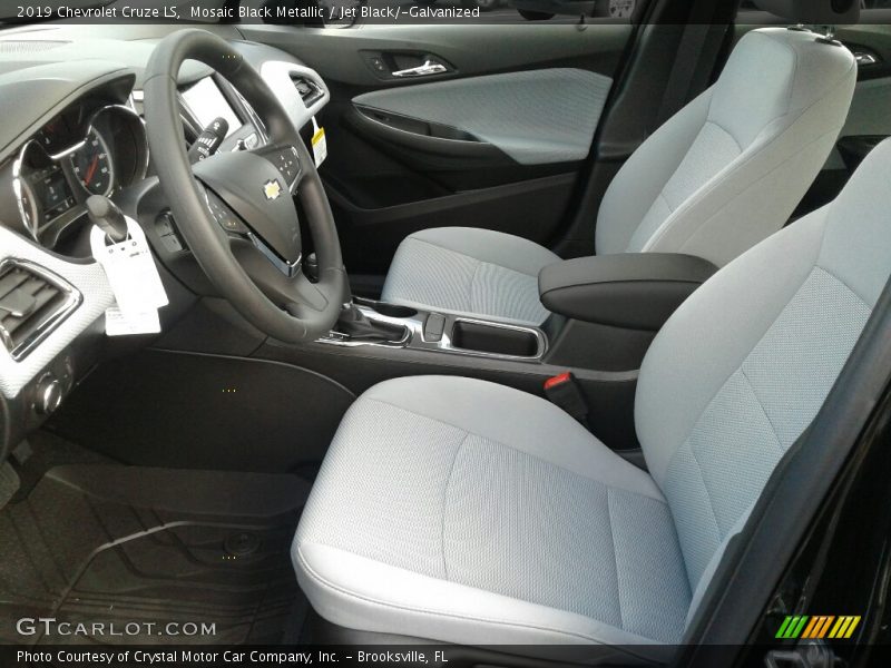 Mosaic Black Metallic / Jet Black/­Galvanized 2019 Chevrolet Cruze LS