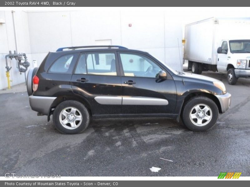 Black / Gray 2002 Toyota RAV4 4WD