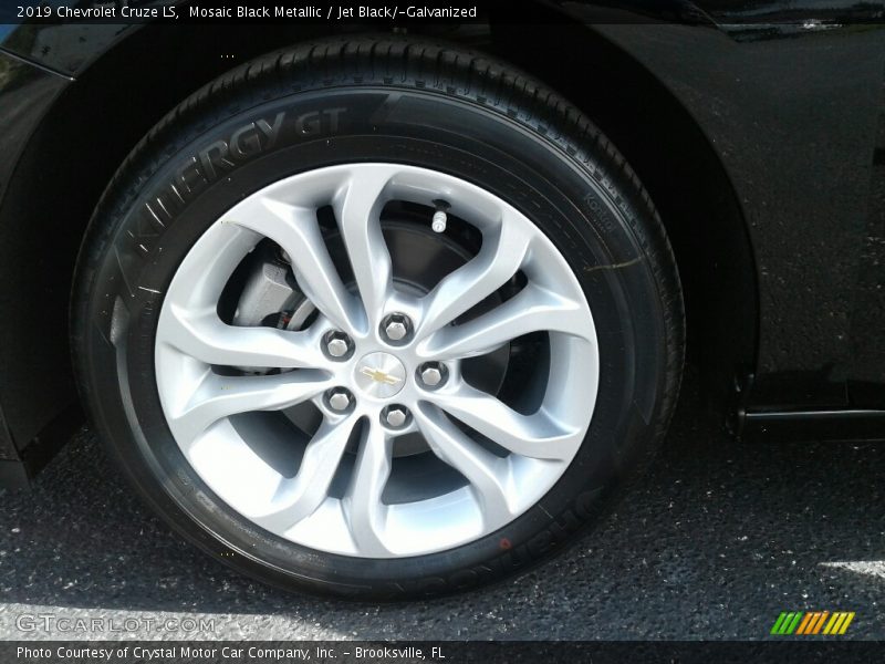 Mosaic Black Metallic / Jet Black/­Galvanized 2019 Chevrolet Cruze LS