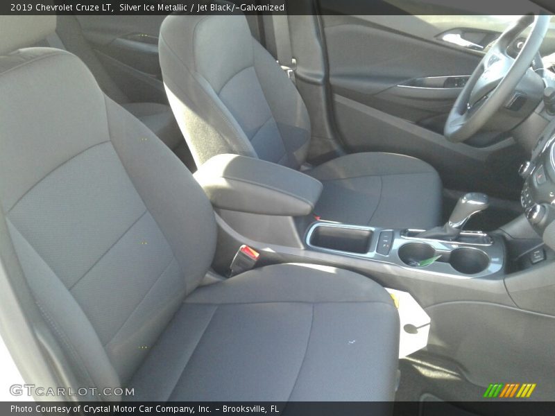 Silver Ice Metallic / Jet Black/­Galvanized 2019 Chevrolet Cruze LT
