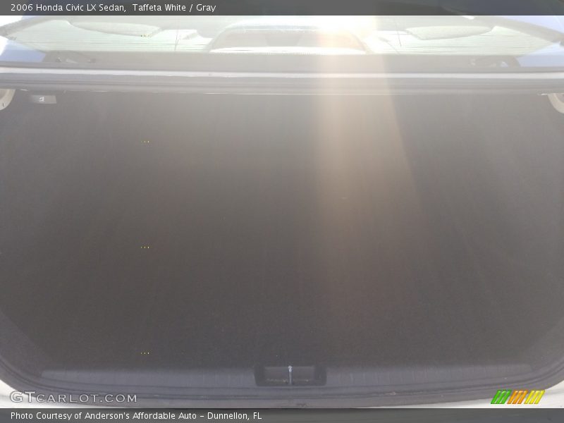 Taffeta White / Gray 2006 Honda Civic LX Sedan