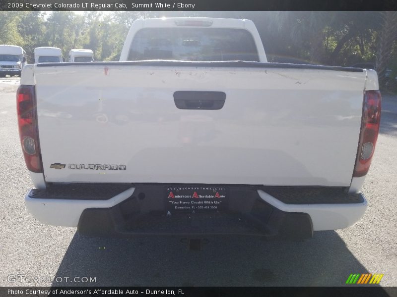 Summit White / Ebony 2009 Chevrolet Colorado LT Regular Cab