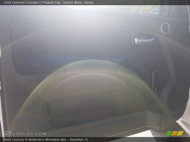 Summit White / Ebony 2009 Chevrolet Colorado LT Regular Cab